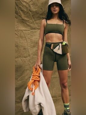 Free People Tighten Up Stripe Set